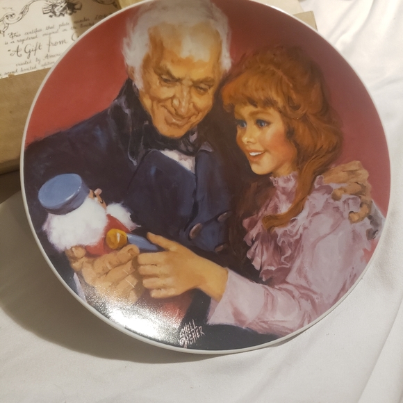 Joy's Limited Editions Art A Gift From Godfather 2nd Plate In